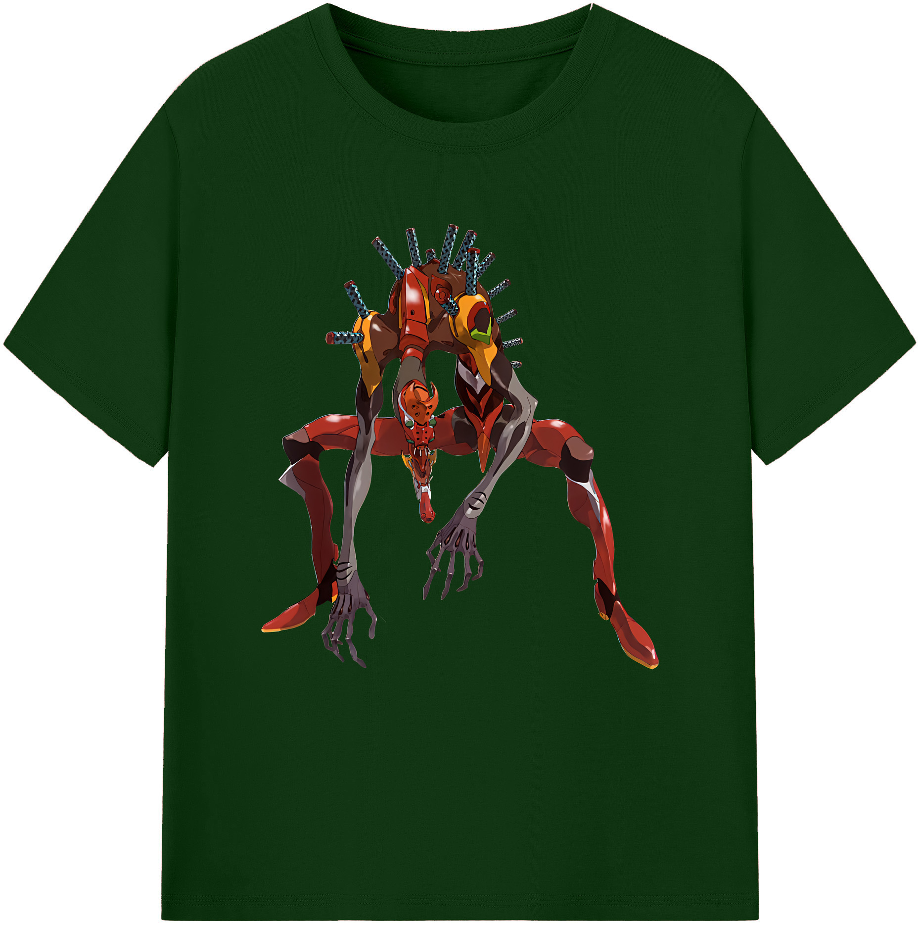（画像用） EVA 新世紀エヴァンゲリオン 綿100％半袖Tシャツ（フロントプリント）